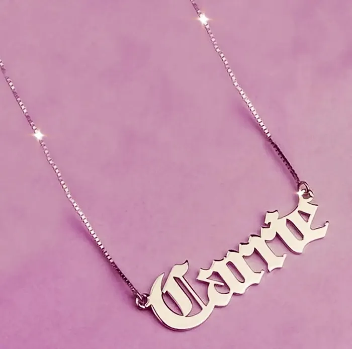 KHLOE JEWELS Custom Jewelry Necklaces Gothic Custom Box Chain Necklace