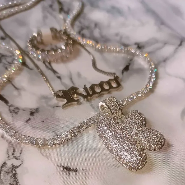 KHLOE JEWELS Custom Jewelry Necklaces Gothic Custom Box Chain Necklace