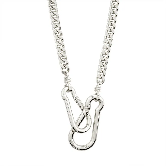 Pilgrim Hopeful Silver Plated Necklace Necklaces