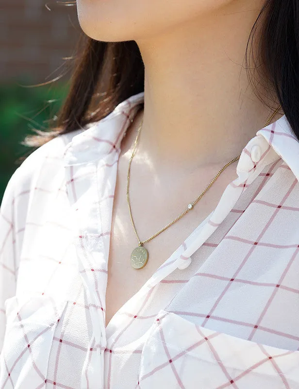 Pisces Constellation Necklace FAB Accessories Necklaces