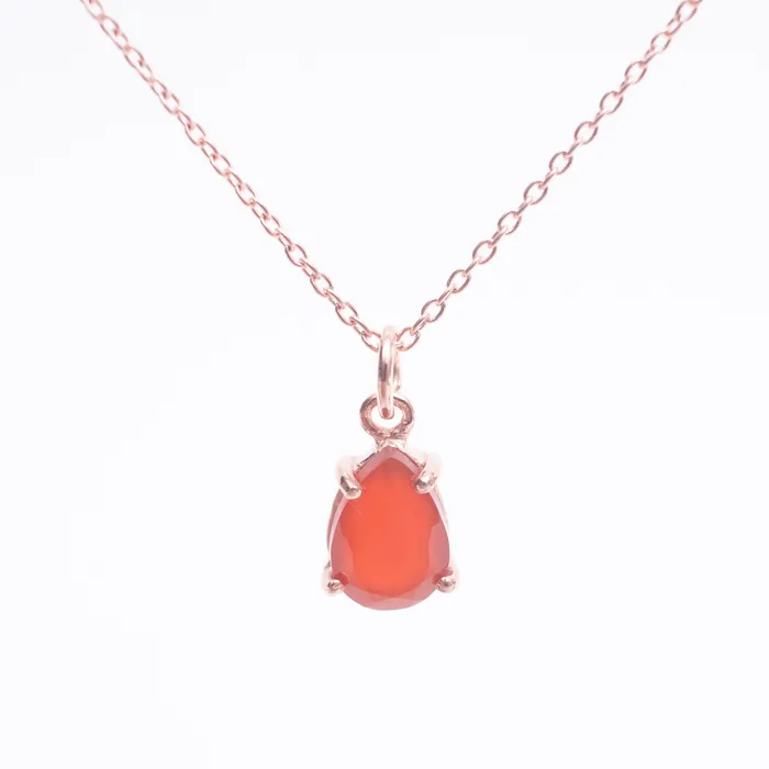 Silver Lotus Necklaces Virgo Birthstone Necklace