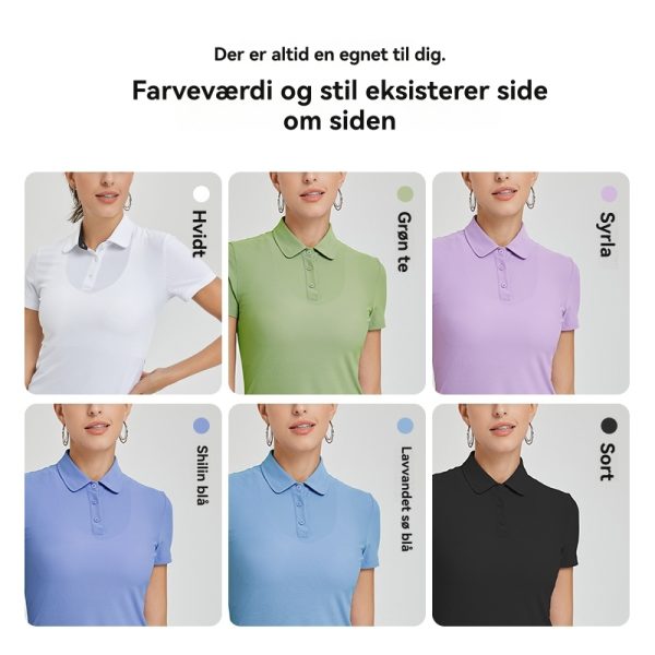 Dame T-shirts & Toppe |  Polo-T-Shirt Overdele Dame